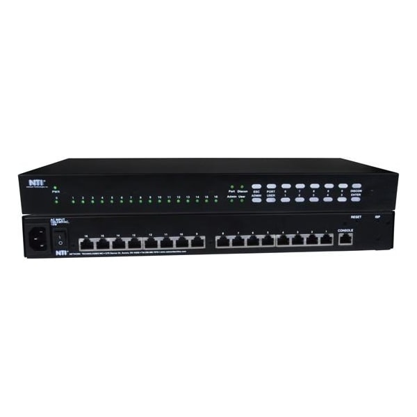 Network Technologies 16-Prt Console Serial Prt Swit, SERIMUX-CS-16 SERIMUX-CS-16 - main